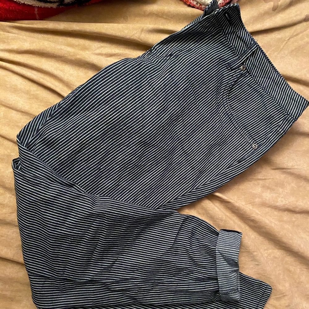 Stripped Skinny Jeans